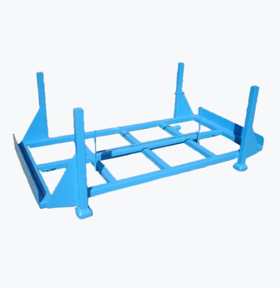 柱固定(仕切り・落下防止付)