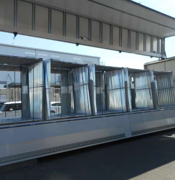 アングルサポーター積み込み状態