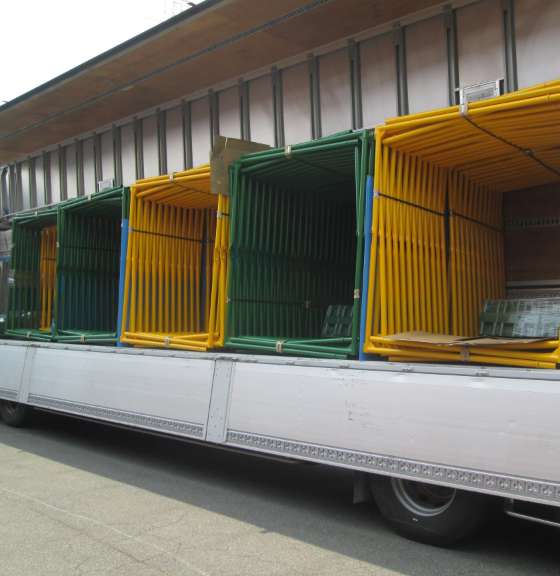 クロスサポーター積み込み状態